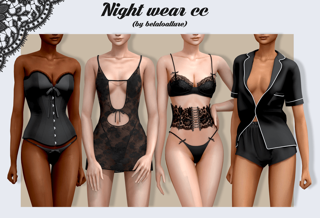 Коллекция нижнего белья Night Wear